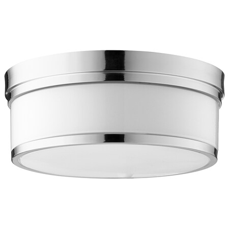 Quorum Celeste 14In. Cmnt Nickel 3509-14-62